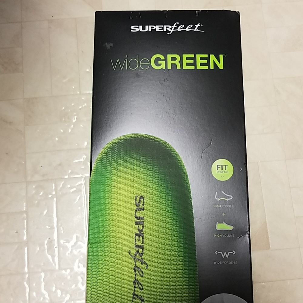 Superfeet insoles D wide